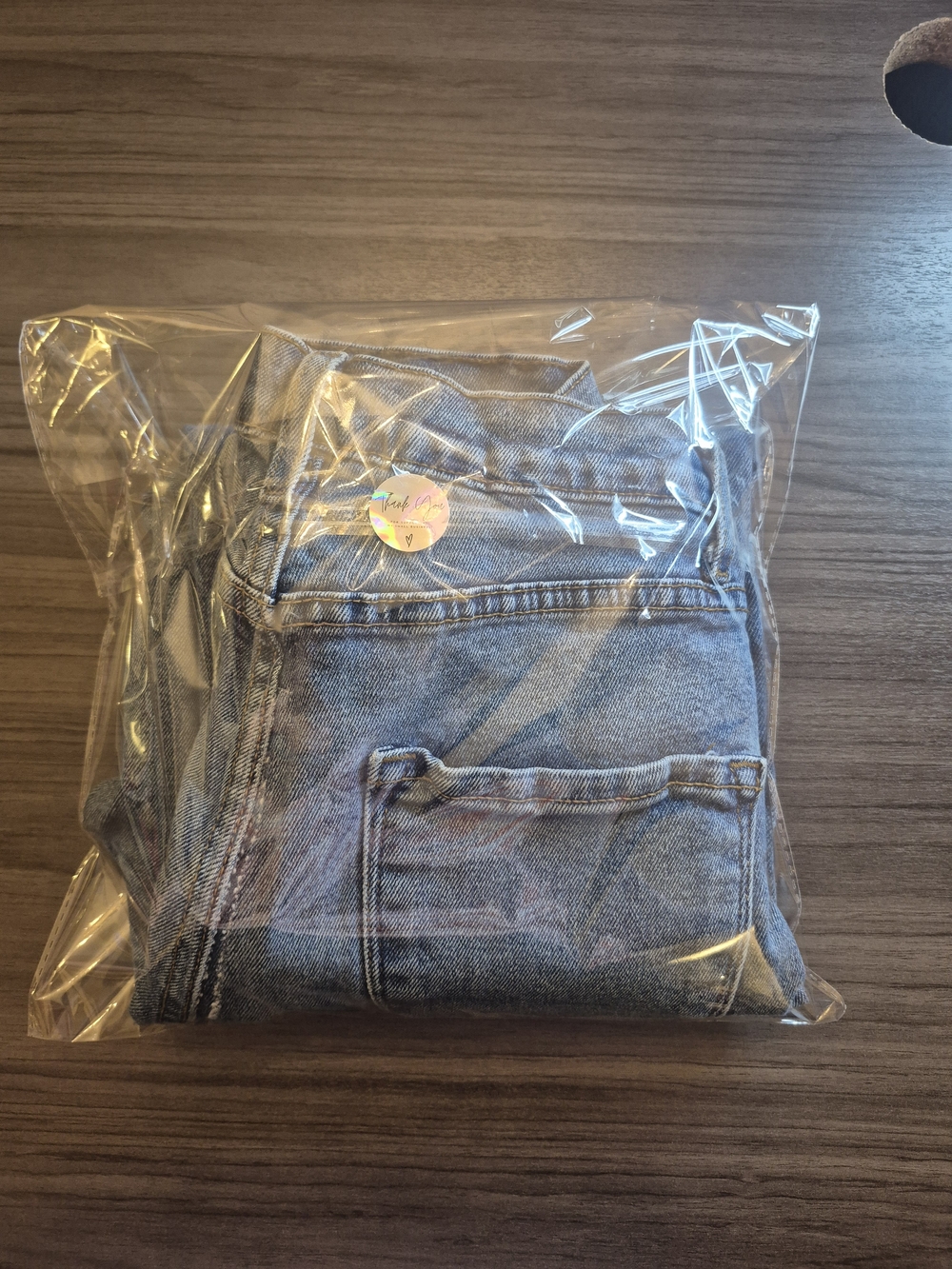 Fashion Nova Light Blue Boyfriend Jeans - Picture 14 of 14